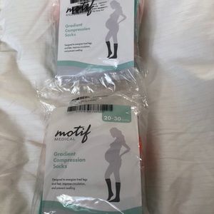 2 Pair New Motif Compression Socks